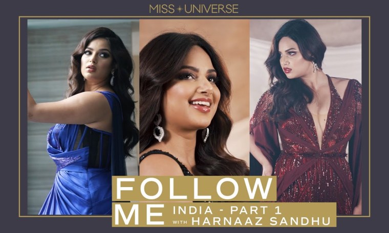 Harnaaz Sandhu HEADS BACK HOME TO INDIA | FOLLOW ME | Miss Universe Harnaaz Sandhu HEADS BACK HOME TO INDIA | FOLLOW ME | Miss Universe