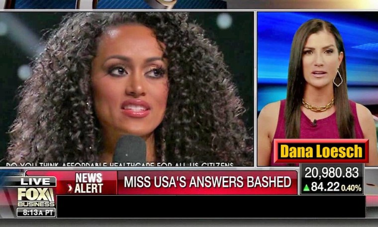 Dana Loesch Sounds Off While Defending Miss USA's Answers Dana Loesch Sounds Off While Defending Miss USA's Answers