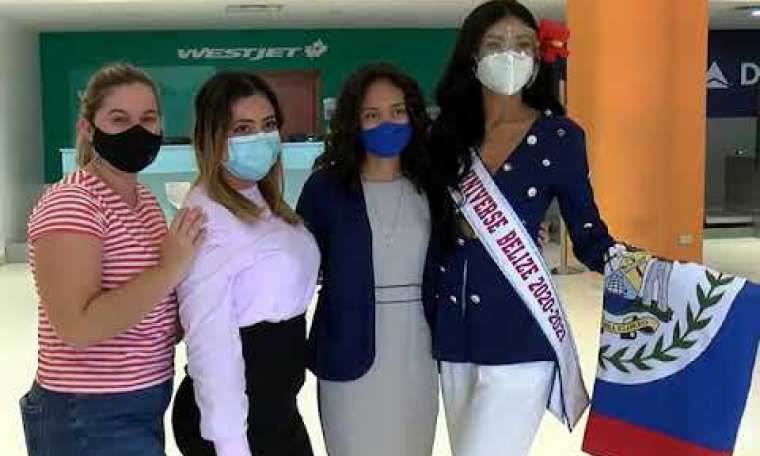 Miss Universe Belize Arrives in Miami for International Pageant Miss Universe Belize Arrives in Miami for International Pageant