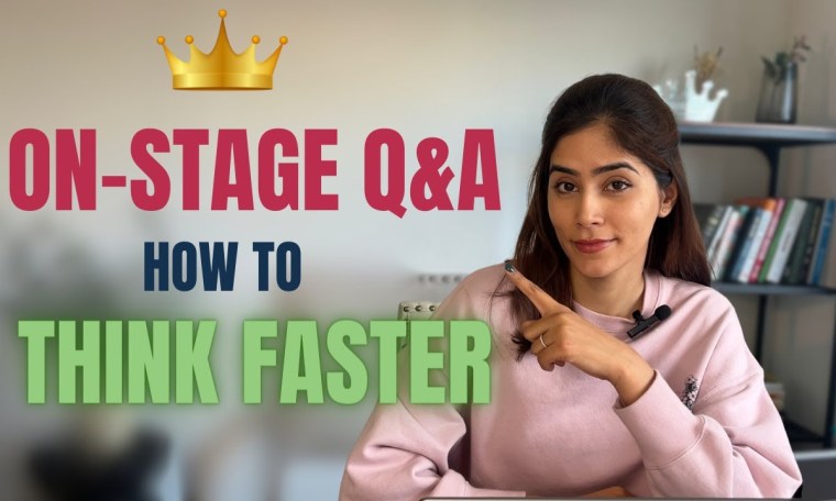 How To Think Faster On Stage | Pageant Q&A Tips | Nikita Tanwani How To Think Faster On Stage | Pageant Q&A Tips | Nikita Tanwani