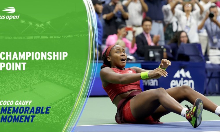 Championship Point | Coco Gauff Wins Women’s Singles Title | 2023 US Open Championship Point | Coco Gauff Wins Women’s Singles Title | 2023 US Open