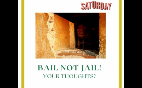 The Tiara Pageant Question: Bail not jail! Your Thoughts?#bail #jail #prison #sedition The Tiara Pageant Question: Bail not jail! Your Thoughts?#bail #jail #prison #sedition