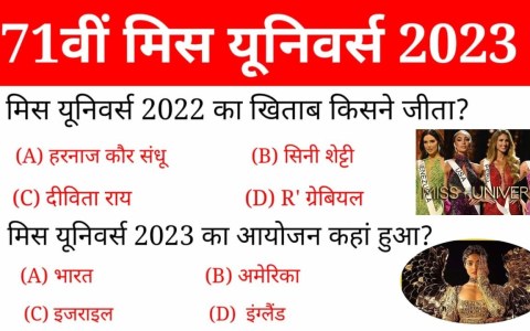 71वीं मिस यूनिवर्स 2023 | Miss Universe 2023 Winner | R’Bonney Gabriel | Current affairs 2023 71वीं मिस यूनिवर्स 2023 | Miss Universe 2023 Winner | R’Bonney Gabriel | Current affairs 2023