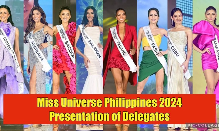 Miss Universe Philippines 2024 Official Presentation of Delegates Miss Universe Philippines 2024 Official Presentation of Delegates