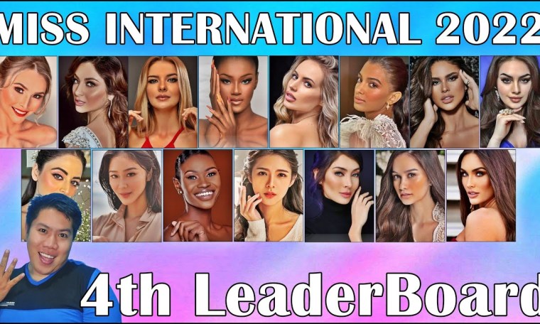 Miss International 2022 | 4th LeaderBoard (TOP 15) Miss International 2022 | 4th LeaderBoard (TOP 15)