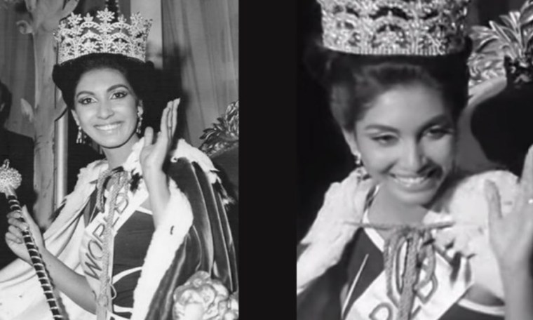 Video: Rare Footage of Reita Faria Being Crowned Miss World 1966 Video: Rare Footage of Reita Faria Being Crowned Miss World 1966