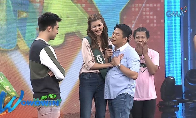 Wowowin: Miss Earth Austria, may dugong Filipino! Wowowin: Miss Earth Austria, may dugong Filipino!