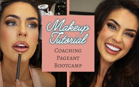 Makeup Tutorial | Coaching Pageant Bootcamp Look Makeup Tutorial | Coaching Pageant Bootcamp Look