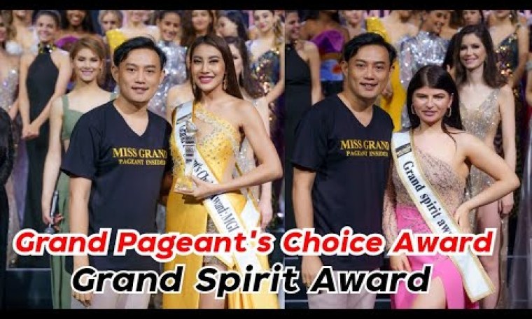 Grand Pageant's Choice Award and Grand Spirit Award : Miss Grand International 2020 Grand Pageant's Choice Award and Grand Spirit Award : Miss Grand International 2020