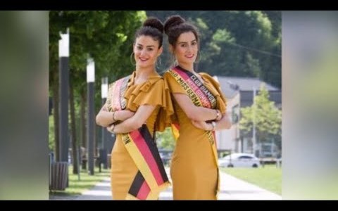 Twin sisters separated by war reunite at Miss Intercontinental pageant Twin sisters separated by war reunite at Miss Intercontinental pageant