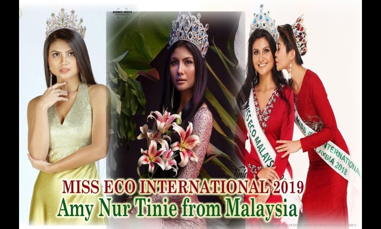 Miss Eco International 2019 is Amy Nur Tinie from Malaysia (Beauty Pageant, Pageantry, Egypt) Miss Eco International 2019 is Amy Nur Tinie from Malaysia (Beauty Pageant, Pageantry, Egypt)