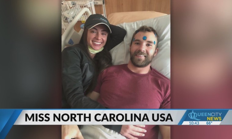 ‘This is all for you’: Miss NC USA wins crown days after boyfriend diagnosed with brain tumor ‘This is all for you’: Miss NC USA wins crown days after boyfriend diagnosed with brain tumor