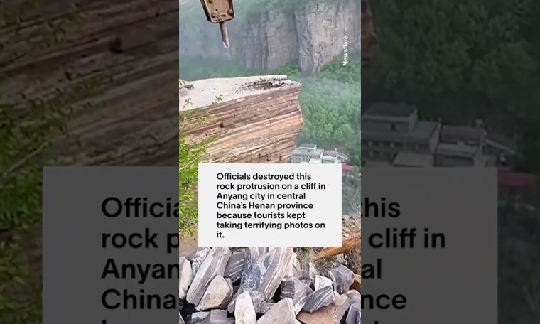 This ‘Daredevil Stone’ Was Demolished For Obvious Reasons #daredevil #china #travel #shorts This ‘Daredevil Stone’ Was Demolished For Obvious Reasons #daredevil #china #travel #shorts