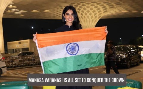 Manasa Varanasi Departs For Puerto Rico To Represent India At Miss World 2021 Manasa Varanasi Departs For Puerto Rico To Represent India At Miss World 2021