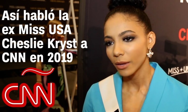 Ex Miss USA Cheslie Kryst conversó con CNN en 2019. Esto fue lo que dijo Ex Miss USA Cheslie Kryst conversó con CNN en 2019. Esto fue lo que dijo