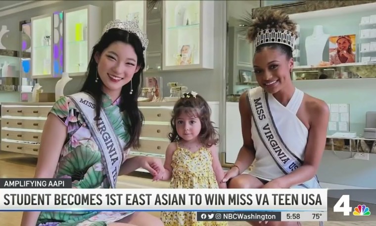 Student Becomes First East Asian to Win Miss VA Teen USA | NBC4 Washington Student Becomes First East Asian to Win Miss VA Teen USA | NBC4 Washington