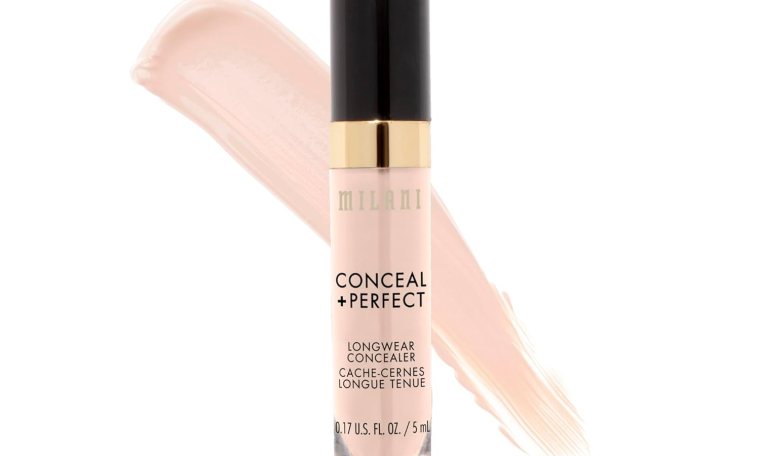 Milani Conceal + Perfect Longwear Concealer – Ivory Rose (0.17 Fl. Oz.) Vegan, Cruelty-Free Liquid Concealer – Cover Dark Circles, Blemishes & Skin Imperfections for Long-Lasting Wear Milani Conceal + Perfect Longwear Concealer – Ivory Rose (0.17 Fl. Oz.) Vegan, Cruelty-Free Liquid Concealer – Cover Dark Circles, Blemishes & Skin Imperfections for Long-Lasting Wear
