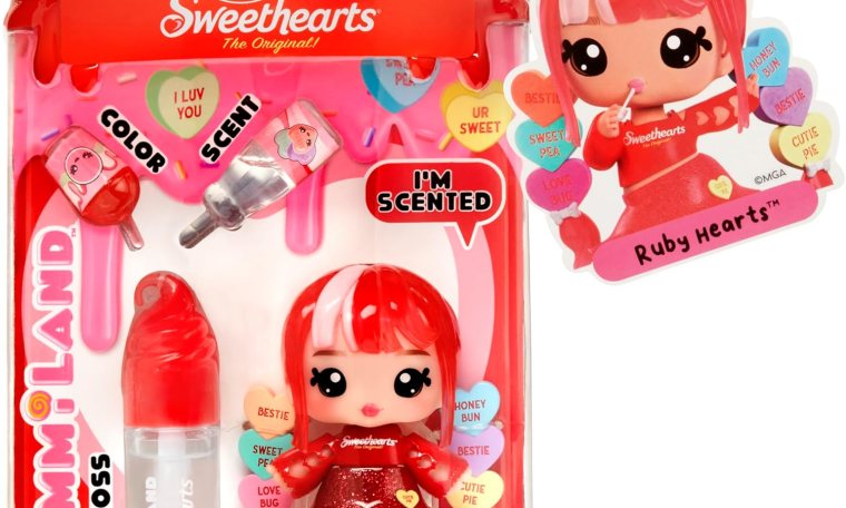 Yummiland x Sweethearts Collection Ruby Hearts Lip Gloss Dolls Yummiland x Sweethearts Collection Ruby Hearts Lip Gloss Dolls
