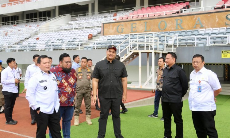 Ketua DPRD Sumsel Dampingi Menpora RI Tinjau Fasilitas Olahraga di Jakabaring Sport City Ketua DPRD Sumsel Dampingi Menpora RI Tinjau Fasilitas Olahraga di Jakabaring Sport City