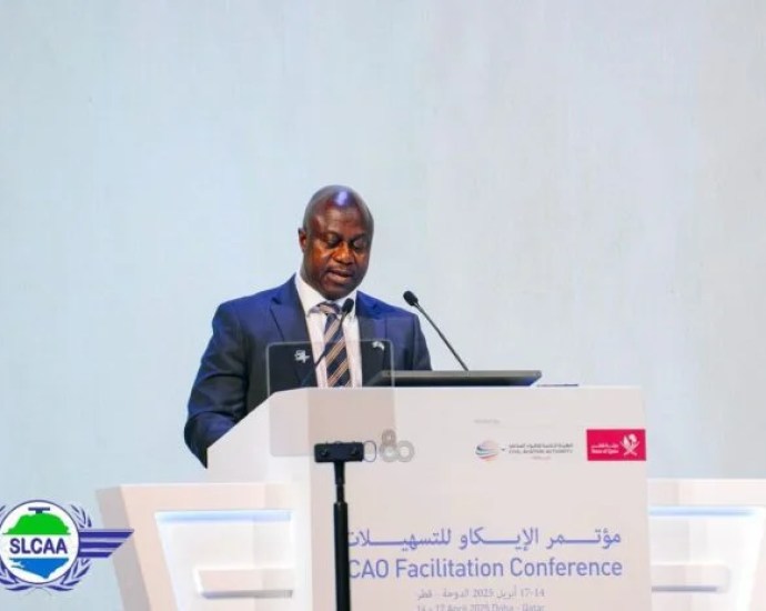 Sierra Leone’s Transport Minister Highlights Aviation Milestones at ICAO FALC 2025 in Doha Sierra Leone’s Transport Minister Highlights Aviation Milestones at ICAO FALC 2025 in Doha