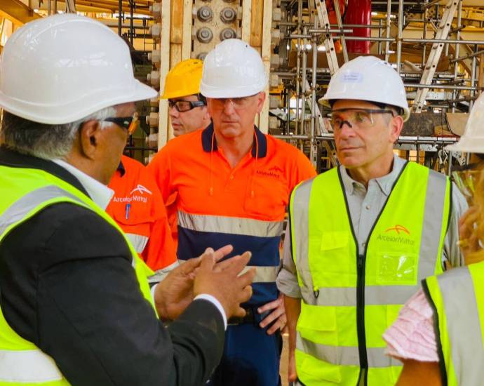 U.S. Ambassador tours ArcelorMittal’s Nimba Operations U.S. Ambassador tours ArcelorMittal’s Nimba Operations