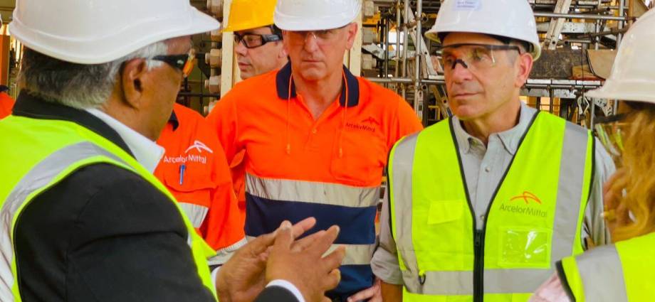 U.S. Ambassador tours ArcelorMittal’s Nimba Operations U.S. Ambassador tours ArcelorMittal’s Nimba Operations