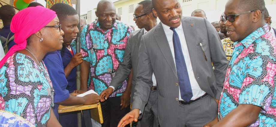 Photo credit: abidjanpress.com Minister Mamadou Touré Inspires Youth of Djékanou and Toumodi with Call for Responsibility and Commitment