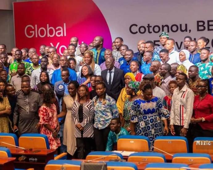 Photo credit: apanews.net ECOWAS Engages Benin Youth in Creative Workshops for 50th Anniversary Celebrations