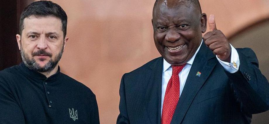 Photo credit: www.aljazeera.com South Africa and Ukraine’s Diplomatic Courtship: Implications for Global Politics