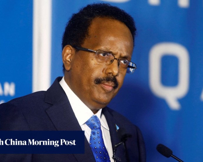 Photo credit: www.scmp.com Somalia’s President Launches New Party, Seeks Re-election Amid Electoral Dispute