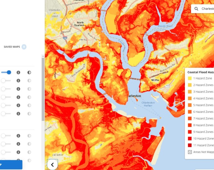 Photo credit: coast.noaa.gov FACTS CHECKED ON: Texas camp buildings were removed from map showing flood risks, US media reports