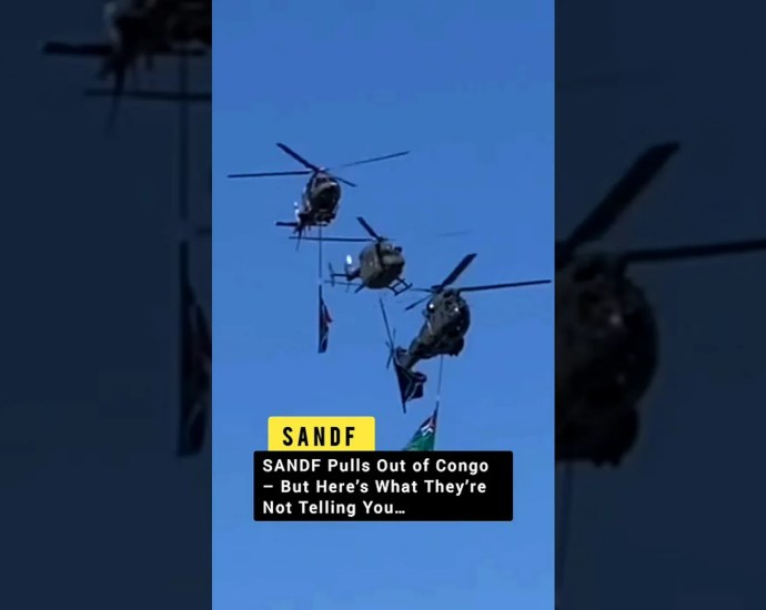 South Africa Starts Withdrawing Peacekeeping Troops from DRC Amid Regional Peace Progress South Africa Starts Withdrawing Peacekeeping Troops from DRC Amid Regional Peace Progress