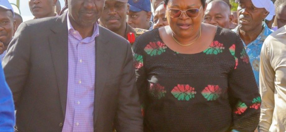Maragua MP Mary Wamaua Shifts Allegiance from Gachagua to President Ruto Maragua MP Mary Wamaua Shifts Allegiance from Gachagua to President Ruto