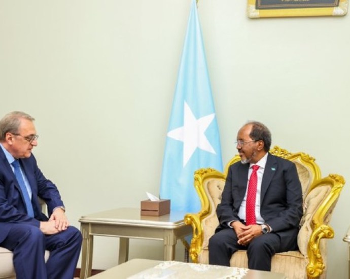 Somalia and Russia Discuss Bilateral Relations as Putin Extends Summit Invitation to President Hassan Somalia and Russia Discuss Bilateral Relations as Putin Extends Summit Invitation to President Hassan