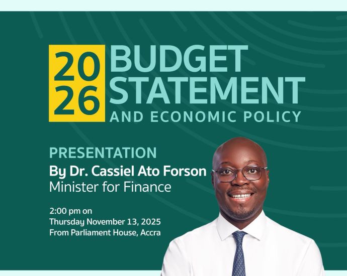 Ghana’s 2026 Budget Unveiled: Finance Minister Ato Forson Charts Path for Sustained Growth Ghana’s 2026 Budget Unveiled: Finance Minister Ato Forson Charts Path for Sustained Growth