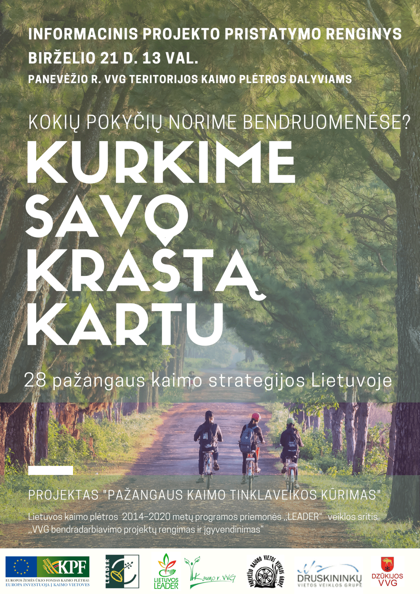 Projekto „Pažangaus kaimo tinklaveikos kūrimas“ informacinis renginys Projekto „Pažangaus kaimo tinklaveikos kūrimas“ informacinis renginys