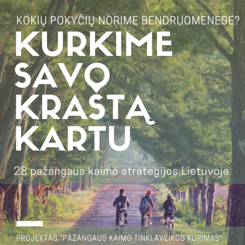 Projekto „Pažangaus kaimo tinklaveikos kūrimas“ informacinis renginys Projekto „Pažangaus kaimo tinklaveikos kūrimas“ informacinis renginys