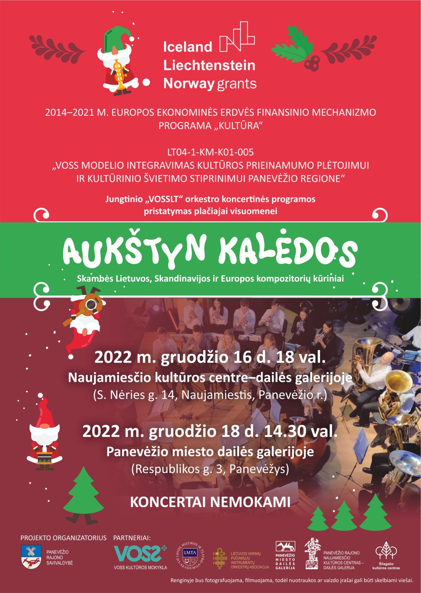 Koncertinė programa „Aukštyn Kalėdos“ Koncertinė programa „Aukštyn Kalėdos“