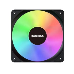 COOLER FAN 120mm ARGB PMW RAIDMAX X-AIR BLACK COOLER FAN 120mm ARGB PMW RAIDMAX X-AIR BLACK