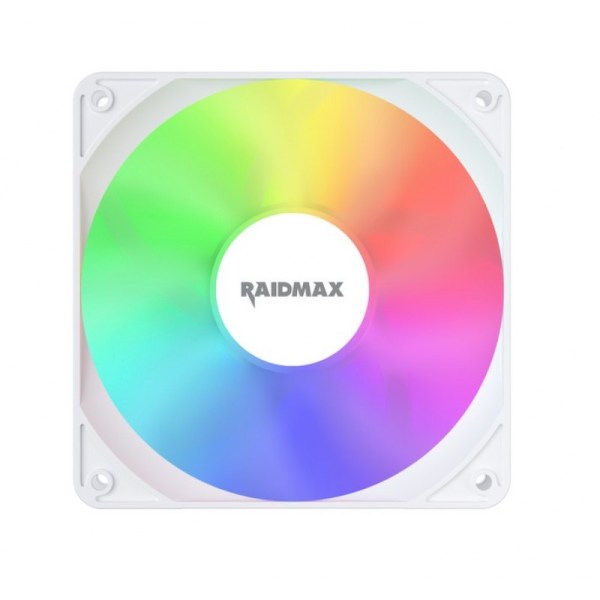 COOLER FAN 120mm ARGB PMW RAIDMAX X-AIR WHITE COOLER FAN 120mm ARGB PMW RAIDMAX X-AIR WHITE