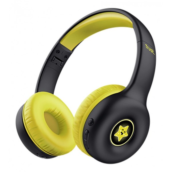 AURICULAR TRUST WIRELESS KIDS BLACK AURICULAR TRUST WIRELESS KIDS BLACK