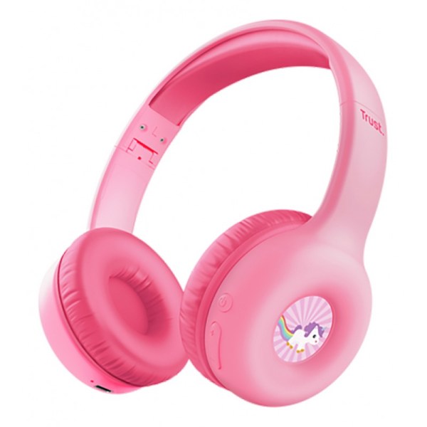 AURICULAR TRUST WIRELESS KIDS PINK AURICULAR TRUST WIRELESS KIDS PINK