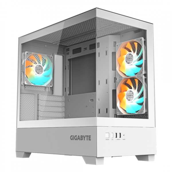 GABINETE GAMER GIGABYTE C201P M-ATX WHITE GABINETE GAMER GIGABYTE C201P M-ATX WHITE
