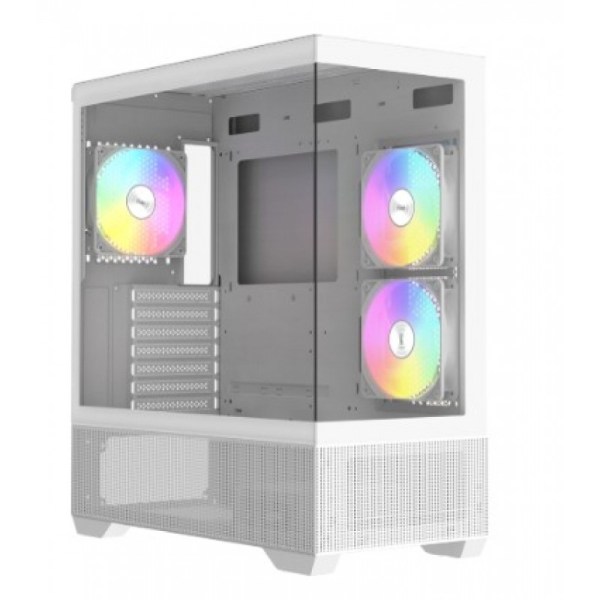GABINETE GAMER RAIDMAX INFINITA i801 AIR WHITE FISHTANK ARGB TG GABINETE GAMER RAIDMAX INFINITA i801 AIR WHITE FISHTANK ARGB TG
