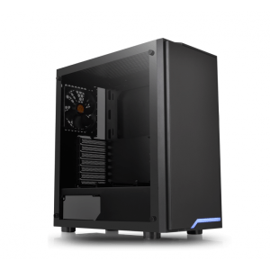 GABINETE THERMALTAKE H100 TG BLACK BLUE LED GABINETE THERMALTAKE H100 TG BLACK BLUE LED