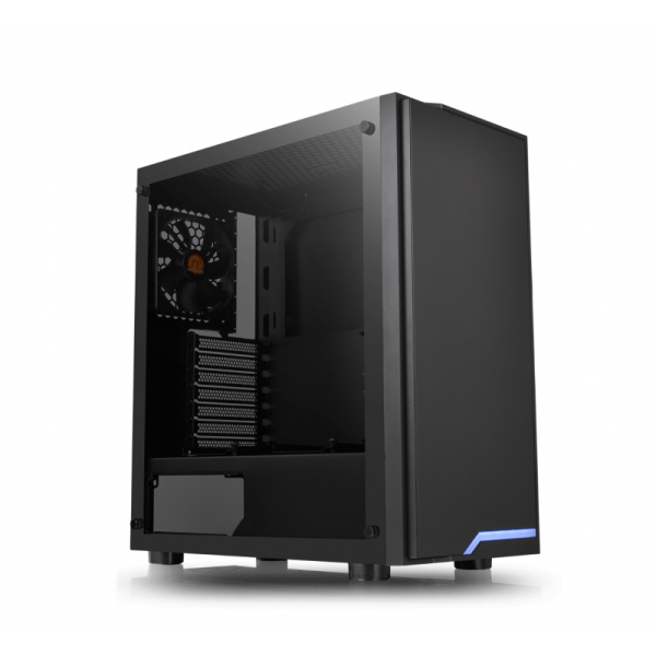 GABINETE THERMALTAKE H100 TG BLACK BLUE LED GABINETE THERMALTAKE H100 TG BLACK BLUE LED