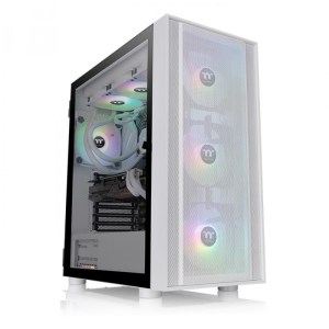 GABINETE THERMALTAKE H570 TG SNOW WHITE TEMPERED GLASS GABINETE THERMALTAKE H570 TG SNOW WHITE TEMPERED GLASS