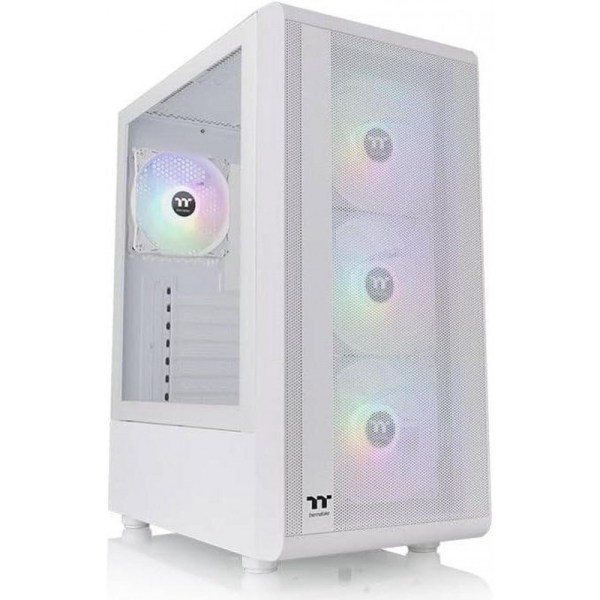 GABINETE THERMALTAKE S200 PLUS TG ARGB SNOW WHITE TEMPERED GLASS GABINETE THERMALTAKE S200 PLUS TG ARGB SNOW WHITE TEMPERED GLASS