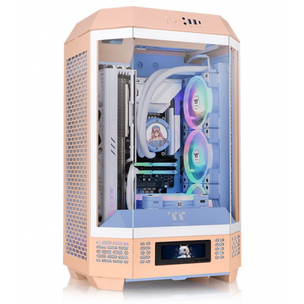 GABINETE THERMALTAKE THE TOWER 300 PEACH FUZZ TEMPERED GLASS GABINETE THERMALTAKE THE TOWER 300 PEACH FUZZ TEMPERED GLASS
