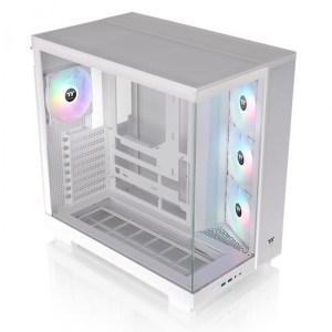 GABINETE THERMALTAKE VIEW 380 XL TG ARGB SNOW WHITE TEMPERED GLASS GABINETE THERMALTAKE VIEW 380 XL TG ARGB SNOW WHITE TEMPERED GLASS